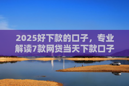2025好下款的口子，专业解读7款网贷当天下款口子
