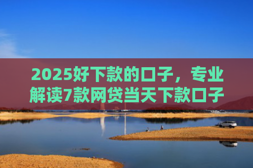 2025好下款的口子，专业解读7款网贷当天下款口子