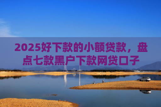 2025好下款的小额贷款，盘点七款黑户下款网贷口子