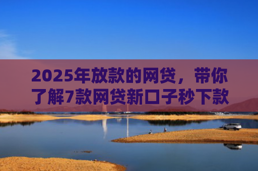 2025年放款的网贷，带你了解7款网贷新口子秒下款