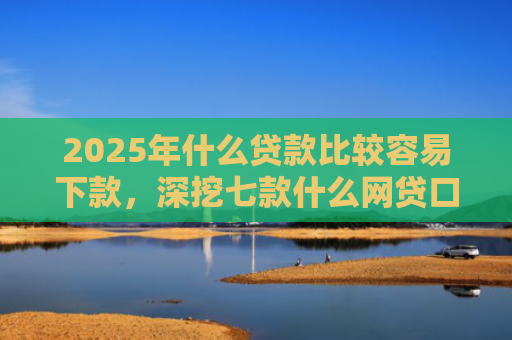 2025年什么贷款比较容易下款，深挖七款什么网贷口子容易下款