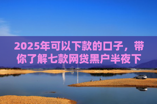 2025年可以下款的口子，带你了解七款网贷黑户半夜下款口子