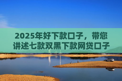 2025年好下款口子，带您讲述七款双黑下款网贷口子
