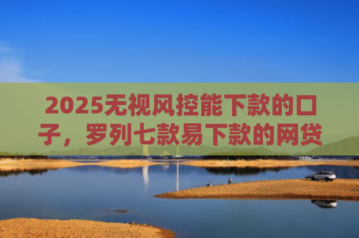 2025无视风控能下款的口子，罗列七款易下款的网贷口子下载