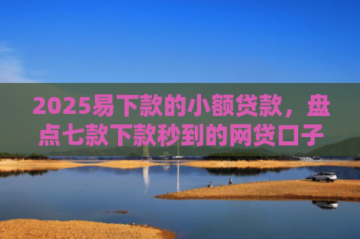 2025易下款的小额贷款，盘点七款下款秒到的网贷口子