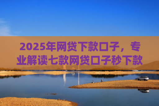 2025年网贷下款口子，专业解读七款网贷口子秒下款app