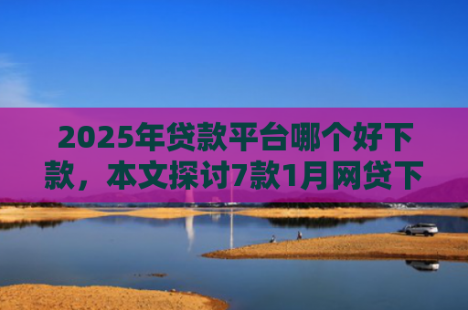 2025年贷款平台哪个好下款，本文探讨7款1月网贷下款口子