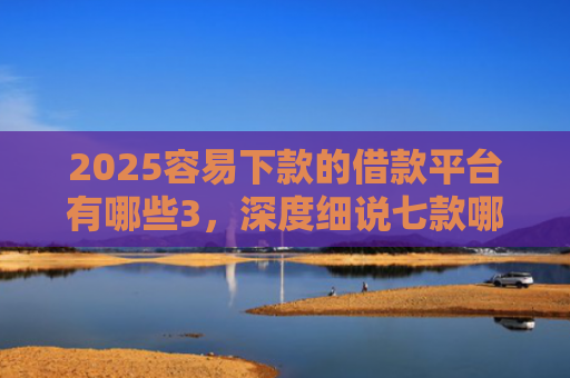 2025容易下款的借款平台有哪些3，深度细说七款哪个网贷口子下款快