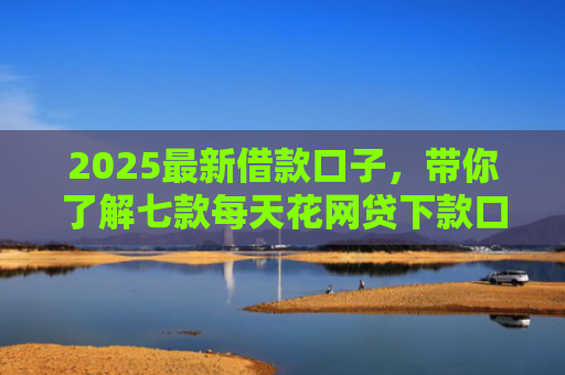 2025最新借款口子，带你了解七款每天花网贷下款口子