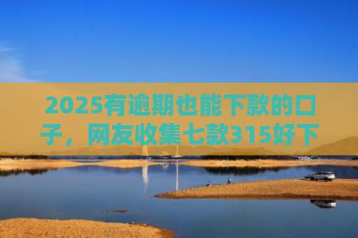 2025有逾期也能下款的口子，网友收集七款315好下款的网贷口子