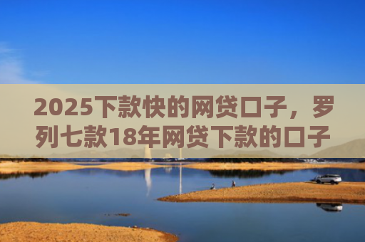 2025下款快的网贷口子，罗列七款18年网贷下款的口子