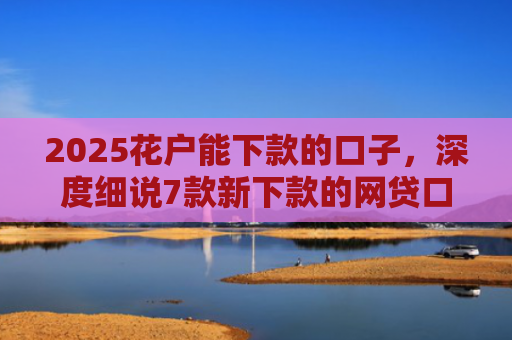 2025花户能下款的口子，深度细说7款新下款的网贷口子