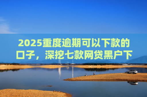 2025重度逾期可以下款的口子，深挖七款网贷黑户下款口子大额