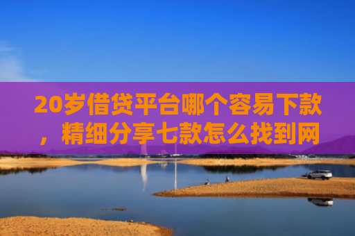 20岁借贷平台哪个容易下款，精细分享七款怎么找到网贷下款的口子
