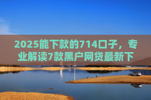 2025能下款的714口子，专业解读7款黑户网贷最新下款口子