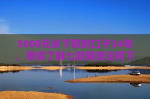3000元必下款的口子24年，带你了解七款网贷还有下款的口子吗