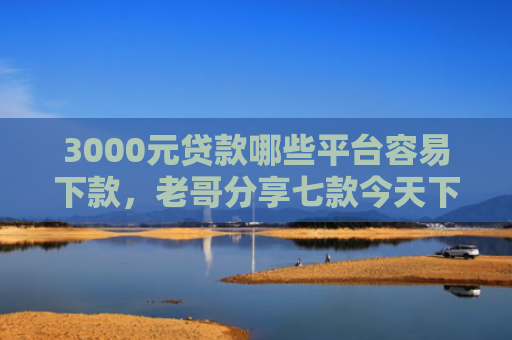 3000元贷款哪些平台容易下款，老哥分享七款今天下款的网贷口子