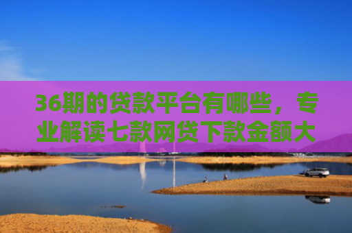 36期的贷款平台有哪些，专业解读七款网贷下款金额大的口子