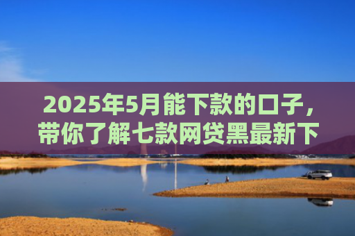 2025年5月能下款的口子，带你了解七款网贷黑最新下款口子