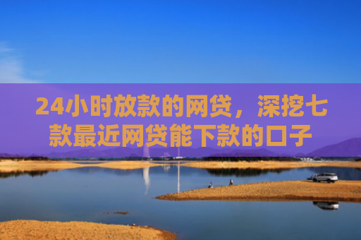24小时放款的网贷，深挖七款最近网贷能下款的口子
