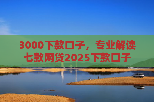 3000下款口子，专业解读七款网贷2025下款口子