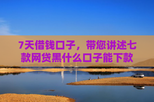 7天借钱口子，带您讲述七款网贷黑什么口子能下款