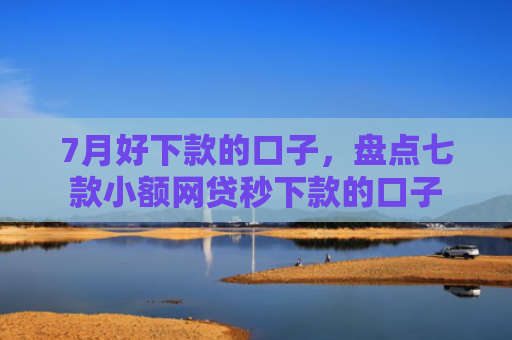 7月好下款的口子，盘点七款小额网贷秒下款的口子