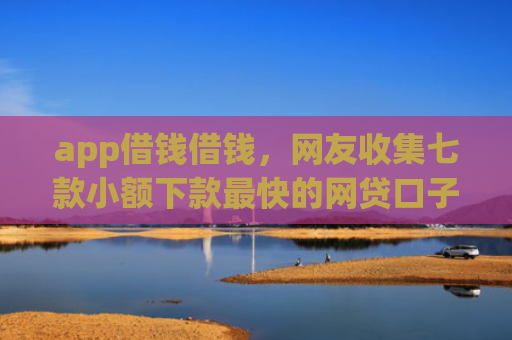 app借钱借钱，网友收集七款小额下款最快的网贷口子