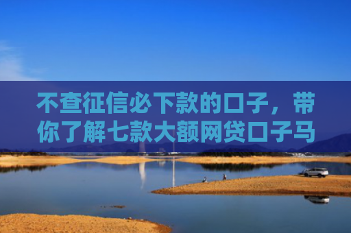 不查征信必下款的口子，带你了解七款大额网贷口子马上下款的