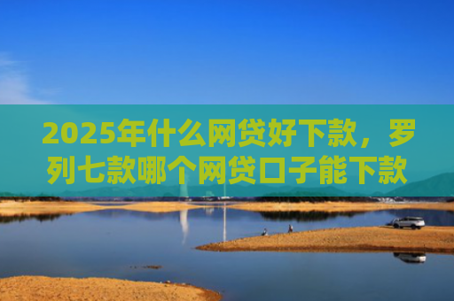2025年什么网贷好下款，罗列七款哪个网贷口子能下款
