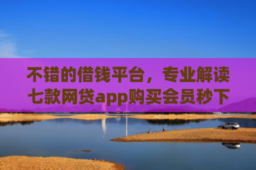 不错的借钱平台，专业解读七款网贷app购买会员秒下款的口子