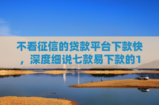 不看征信的贷款平台下款快，深度细说七款易下款的14天网贷口子