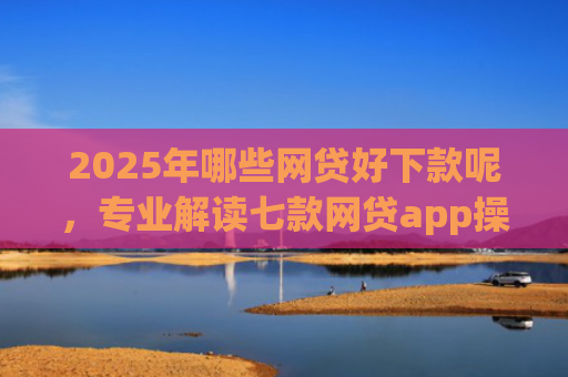2025年哪些网贷好下款呢，专业解读七款网贷app操作下款口子