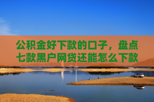 公积金好下款的口子，盘点七款黑户网贷还能怎么下款