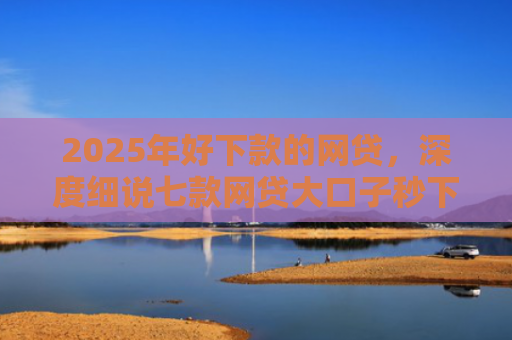 2025年好下款的网贷，深度细说七款网贷大口子秒下款