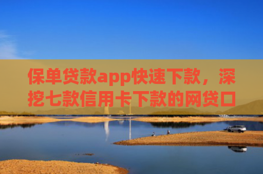 保单贷款app快速下款，深挖七款信用卡下款的网贷口子