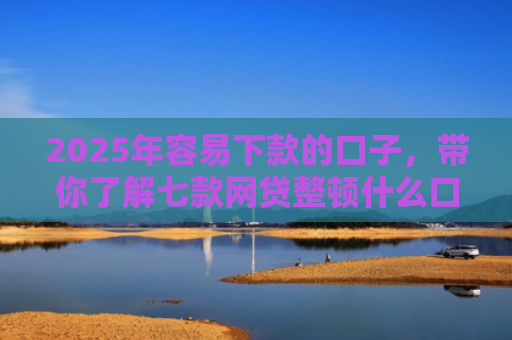 2025年容易下款的口子，带你了解七款网贷整顿什么口子下款