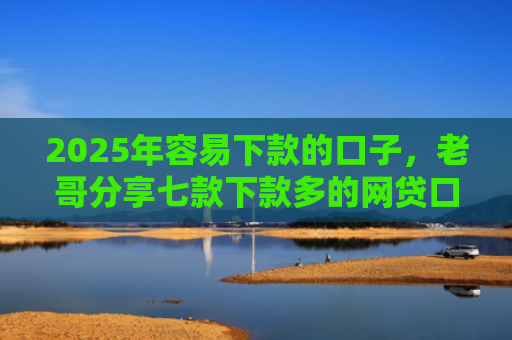 2025年容易下款的口子，老哥分享七款下款多的网贷口子