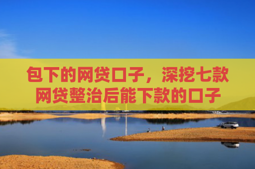 包下的网贷口子，深挖七款网贷整治后能下款的口子