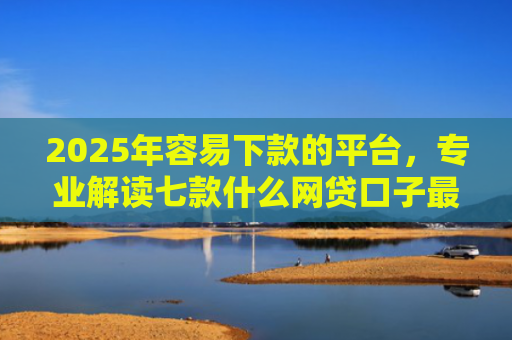 2025年容易下款的平台，专业解读七款什么网贷口子最好下款