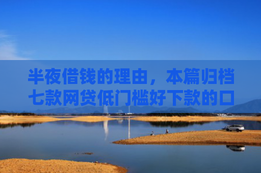 半夜借钱的理由，本篇归档七款网贷低门槛好下款的口子