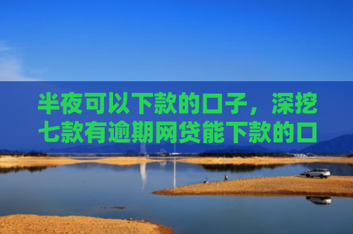 半夜可以下款的口子，深挖七款有逾期网贷能下款的口子
