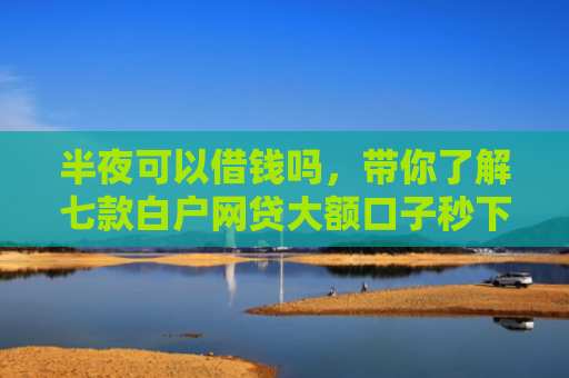 半夜可以借钱吗，带你了解七款白户网贷大额口子秒下款