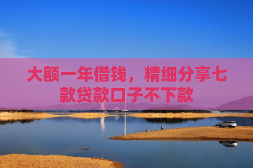 大额一年借钱，精细分享七款贷款口子不下款