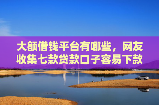 大额借钱平台有哪些，网友收集七款贷款口子容易下款
