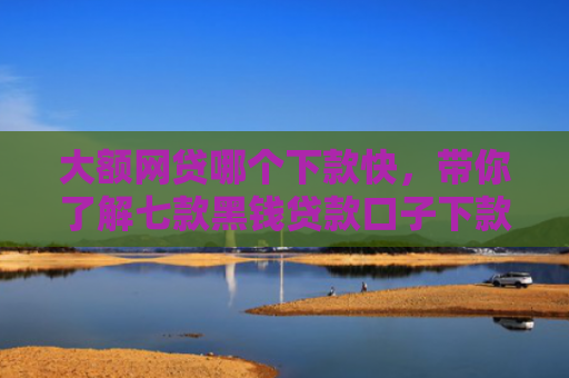 大额网贷哪个下款快，带你了解七款黑钱贷款口子下款