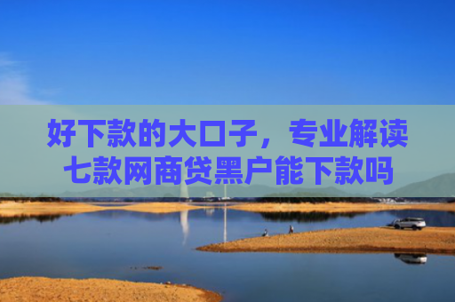 好下款的大口子，专业解读七款网商贷黑户能下款吗