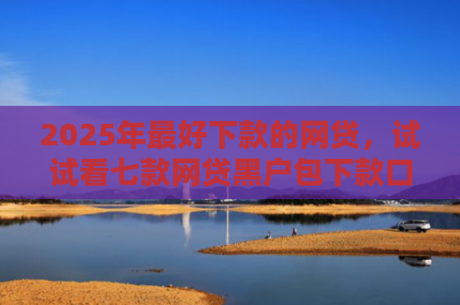 2025年最好下款的网贷，试试看七款网贷黑户包下款口子