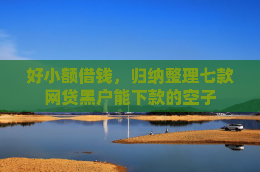 好小额借钱，归纳整理七款网贷黑户能下款的空子