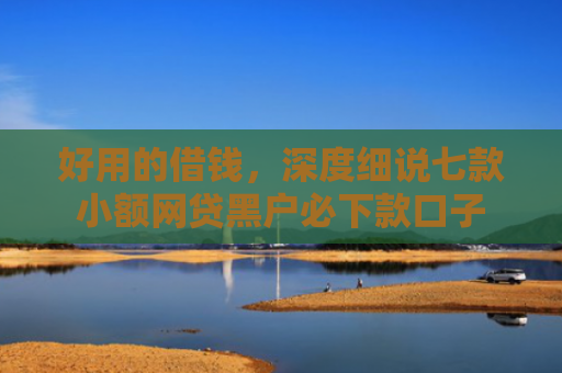 好用的借钱，深度细说七款小额网贷黑户必下款口子